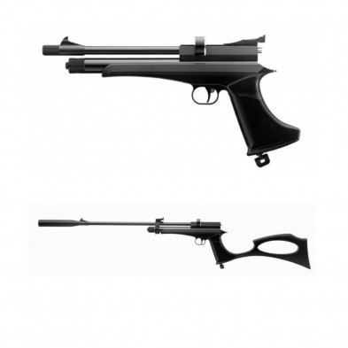 Carabina PCP Stinger Ares Convertible Camo 5.5 1