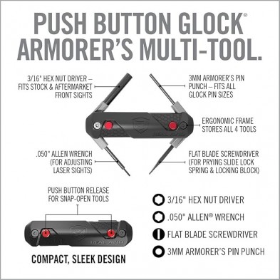 Herramienta 4 en 1 para Glock de Real Avid 2
