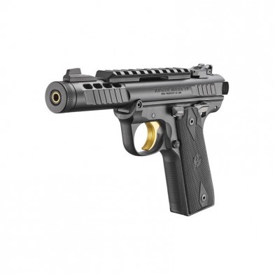Pistola Ruger Mark IV Lite 22LR Rosca Black 1