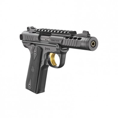Pistola Ruger Mark IV Lite 22LR Rosca Black 2