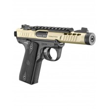 Pistola Ruger Mark IV Lite .22LR 4.4 Champagne 1