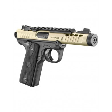 Pistola Ruger Mark IV Lite .22LR 4.4 Champagne 1
