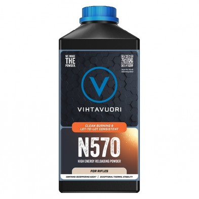 Pólvora Vihtavuori N570 1Lb 0,454Kg Recarga