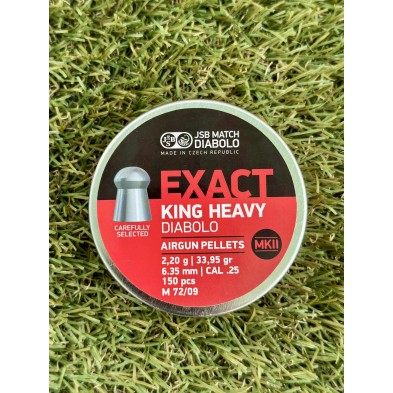 Balines JSB-EXACT King Heavy MKII CAL. 6.35MM (300 unidades) 2