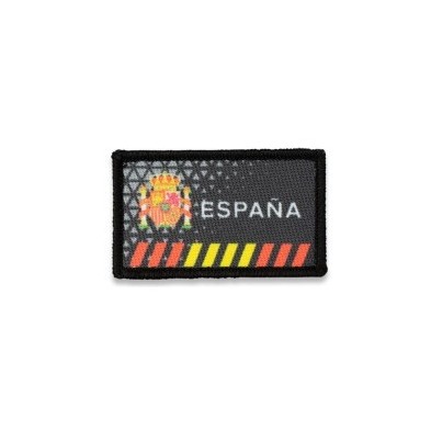 Parche Bandera Española Barbaric 4,2x7 cm