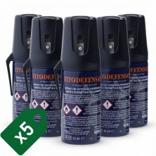 Pack 5 Sprays de Defensa Personal FITO DEFENSA 50 homologados