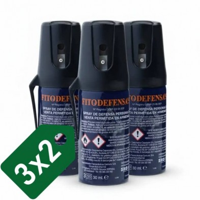 OFERTA 3x2 Spray de defensa personal homologado FITO DEFENSA 50