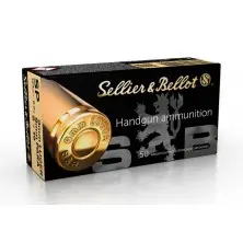 Cartucho SELLIER & BELLOT 9mm 124gr semiblindado