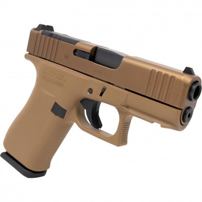 Pistola Glock 43X MOS Coyote 9mm 1