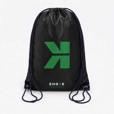 Bolsa de Cordones Shoke Negra 1