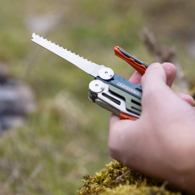 Navaja Multiusos Leatherman Signal Green Topo 6