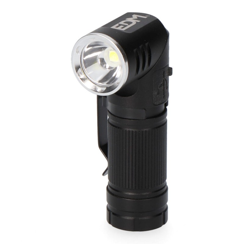 Mini linterna LED Nano Vortex 450lm recargable EDM