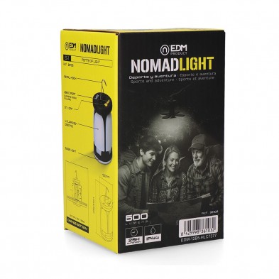 Lámpara de Camping Plegable Recargable Nomad Light EDM 6