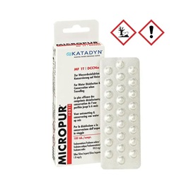 Pastillas potabilizadoras de agua